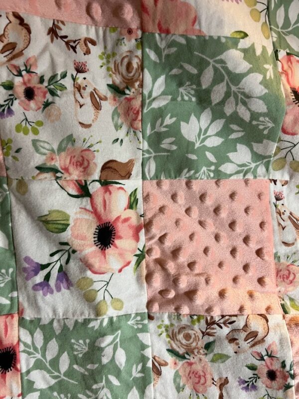 Pink/Rose Baby Quilt
