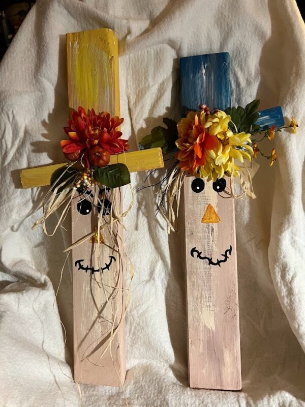 Wooden Scarecrows